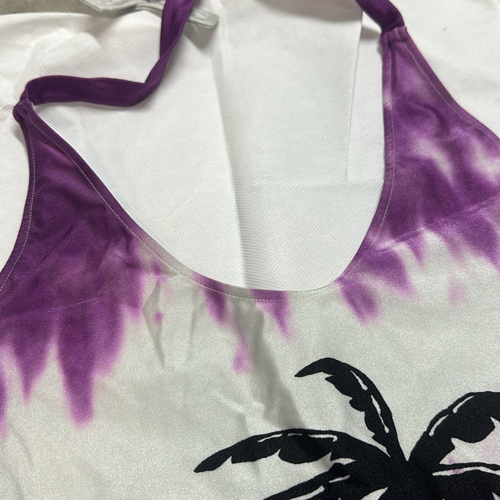 Gucci resort 2022 purple one piece swimsuit - Picture 5 of 12